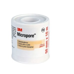 FITA MICROPORE BEGE 50MM X 10MT - 3M